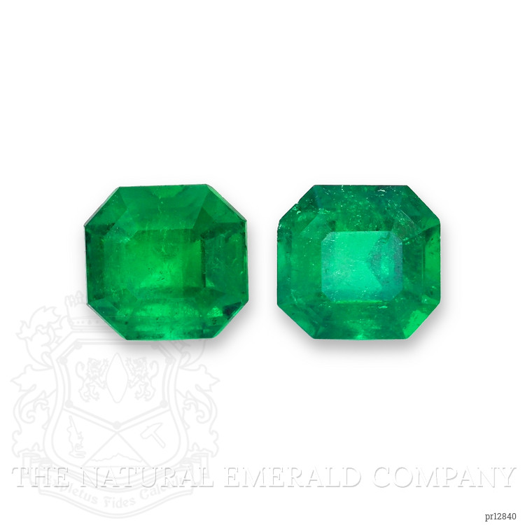 5.57 Ct.Tw. Emerald Pair from Colombia