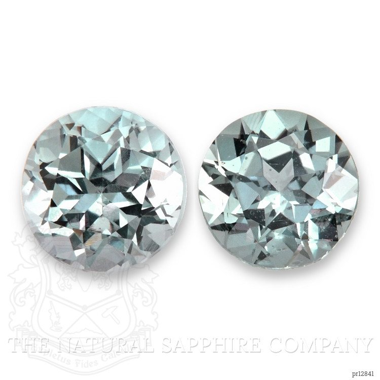 1.61 Ct.Tw. Bluish Green Sapphire Pair from Montana