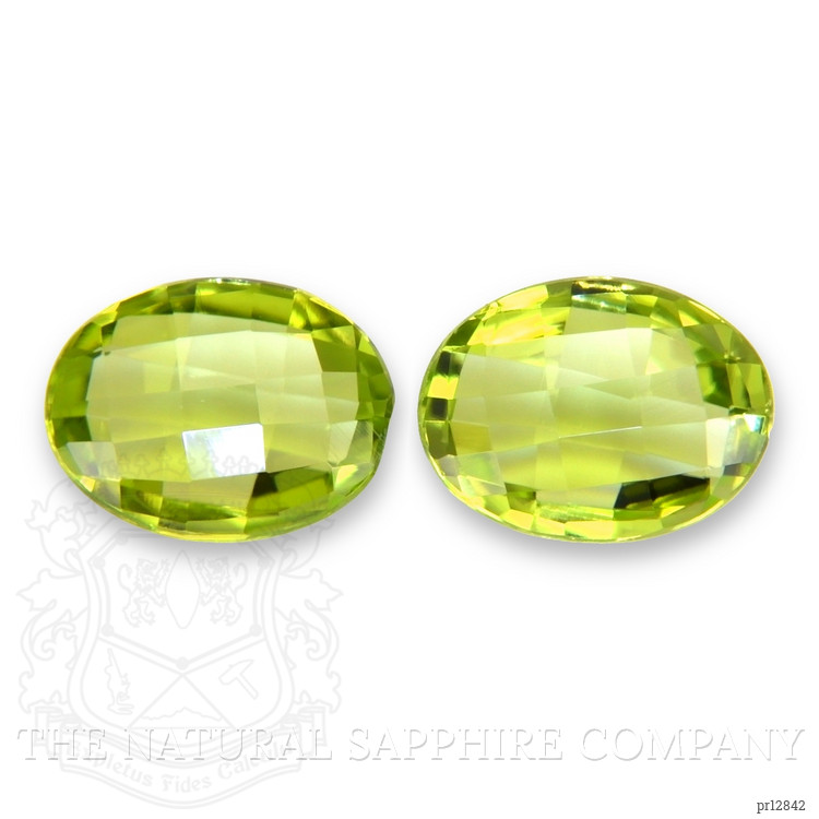 1.58 Ct.Tw. Peridot Pair from Burma (Myanmar)