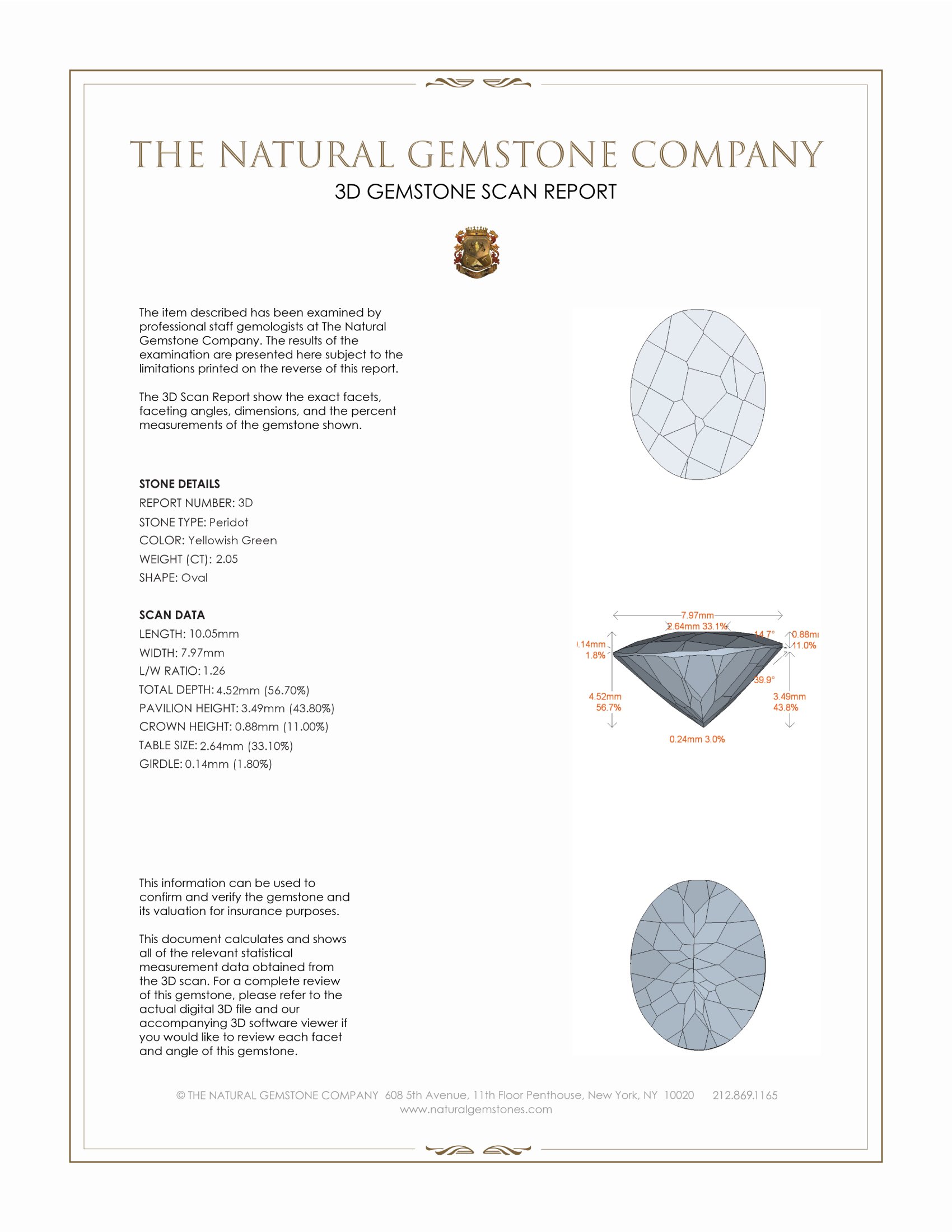 4.36 Ct.Tw. Peridot Pair from Burma (Myanmar)