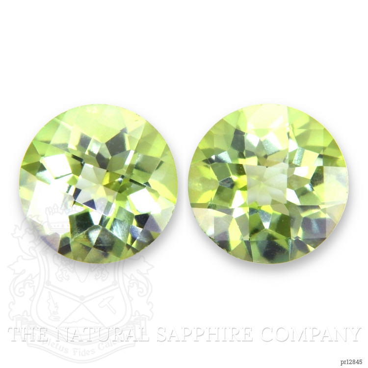 4.48 Ct.Tw. Peridot Pair from Burma (Myanmar)