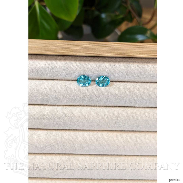 3.35 Ct.Tw. Apatite Pair from Madagascar