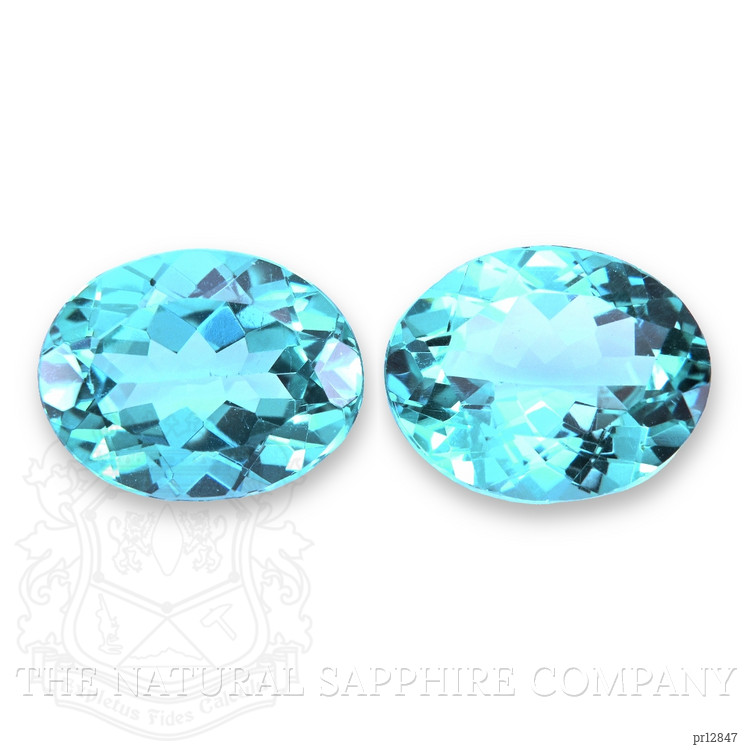 3.49 Ct.Tw. Apatite Pair from Madagascar