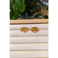 24.40&nbsp;Ct.Tw.Total Carat Weight Citrine Pair from Brazil Life Style