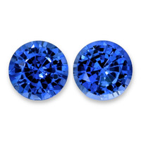 5.13&nbsp;Ct.Tw.Total Carat Weight Blue Sapphire Pair from Ceylon (Sri Lanka) Video