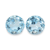 2.37 Ct.Tw. Round Topaz Pair