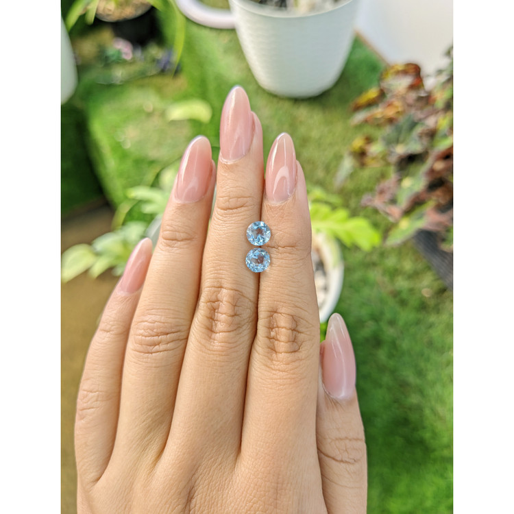 2.28 Ct.Tw. Topaz Pair from Brazil