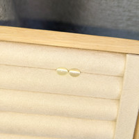 3.48&nbsp;Ct.Tw.Total Carat Weight Cabochon Chrysoberyl Pair from Ceylon (Sri Lanka) Life Style