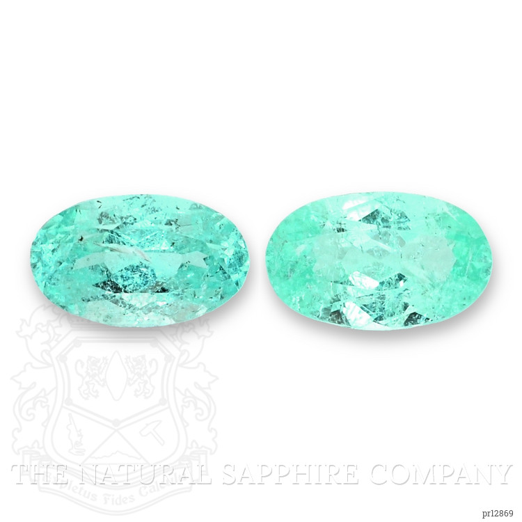 0.46 Ct.Tw. Paraiba Tourmaline Pair from Brazil