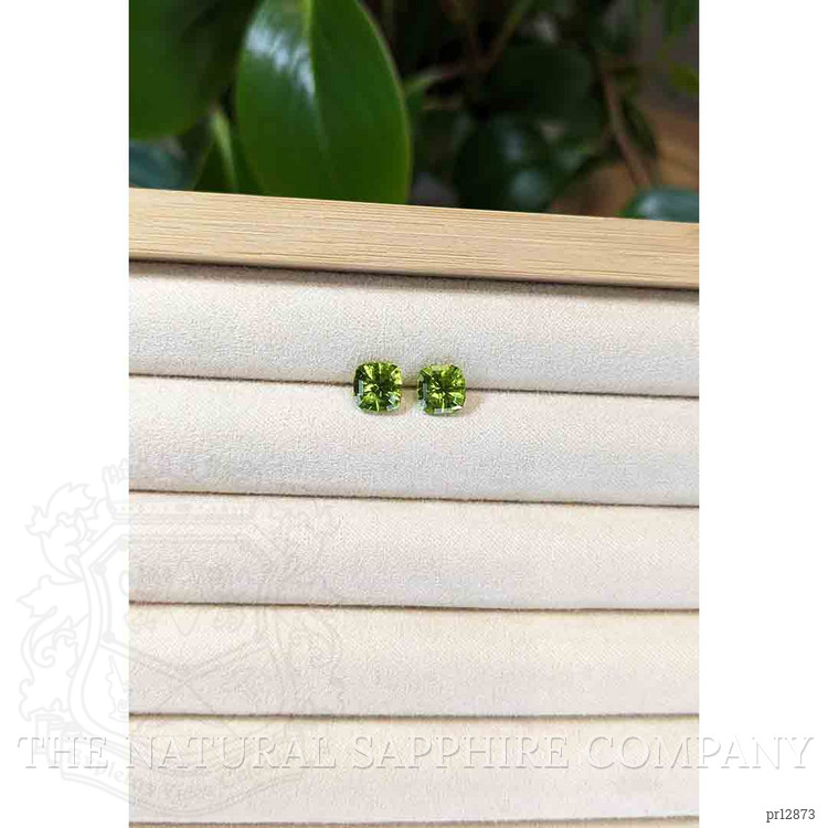 2.93 Ct.Tw. Peridot Pair from Afghanistan