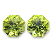 2.42 Ct.Tw.Total Carat Weight Peridot Pair from Afghanistan Video