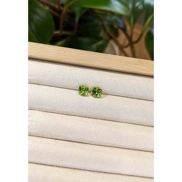 2.91 Ct.Tw. Peridot Pair from Afghanistan