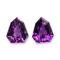 21.81&nbsp;Ct.Tw.Total Carat Weight Purple Amethyst Pair from Bolivia Video