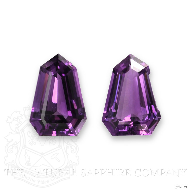 22.23 Ct.Tw. Amethyst Pair from Bolivia