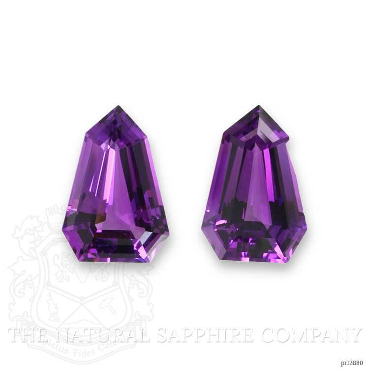 26.31 Ct.Tw. Amethyst Pair from Bolivia
