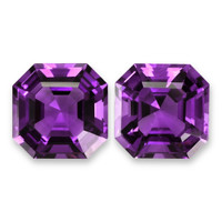 26.38&nbsp;Ct.Tw.Total Carat Weight Purple Amethyst Pair from Bolivia Video