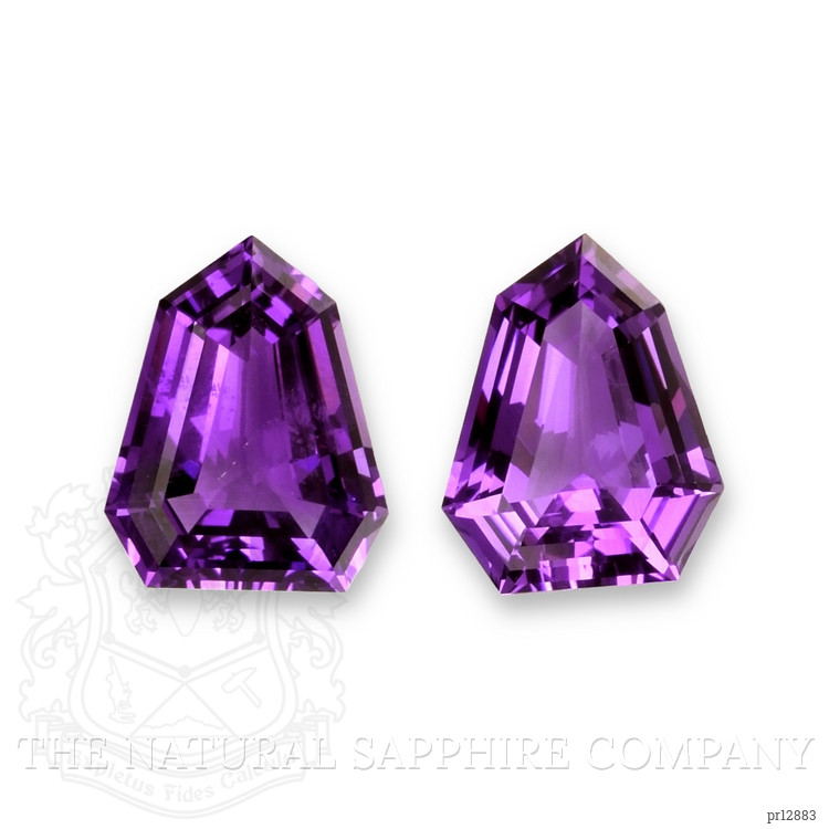 20.16 Ct.Tw. Amethyst Pair from Bolivia