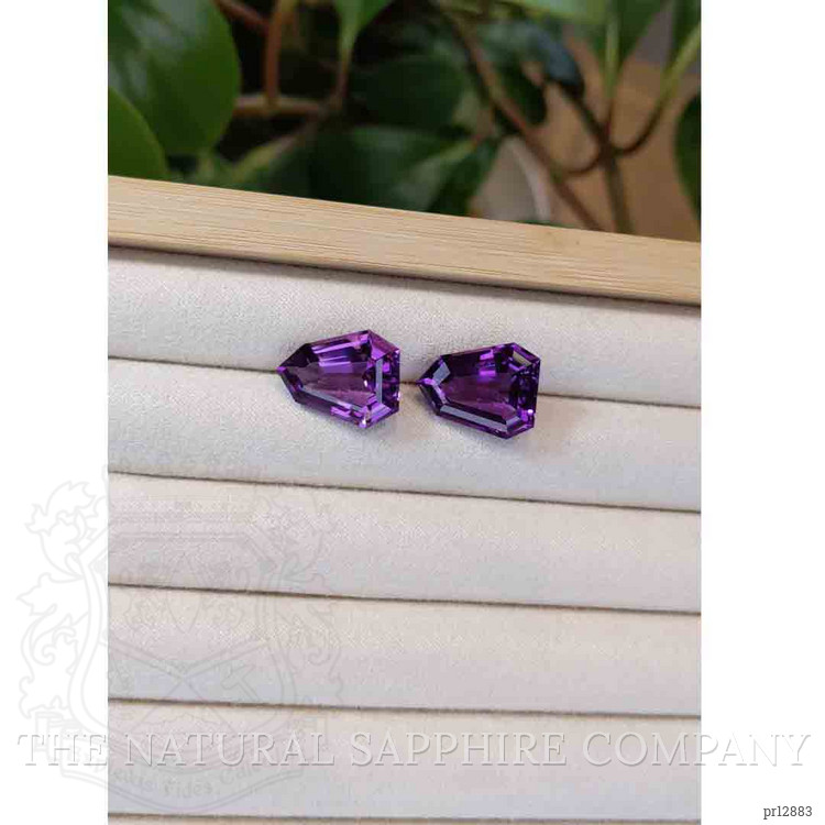 20.16 Ct.Tw. Amethyst Pair from Bolivia