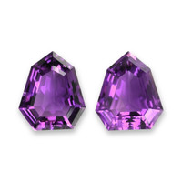 23.05&nbsp;Ct.Tw.Total Carat Weight Amethyst Pair from Bolivia Video