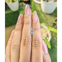 1.61&nbsp;Ct.Tw.Total Carat Weight Zircon Pair from Ceylon (Sri Lanka) Life Style