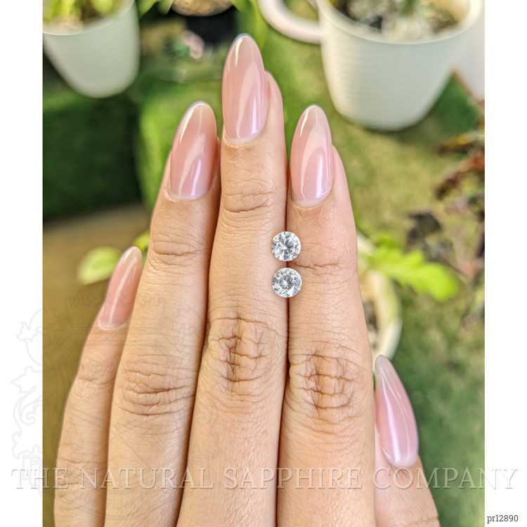 1.62 Ct.Tw. Zircon Pair from Ceylon (Sri Lanka)