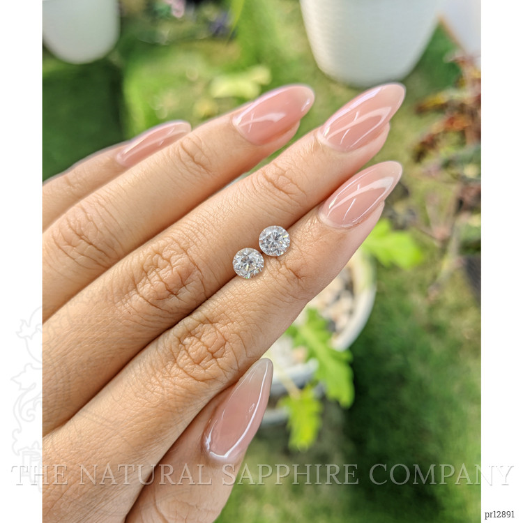 2.16 Ct.Tw. Zircon Pair from Ceylon (Sri Lanka)