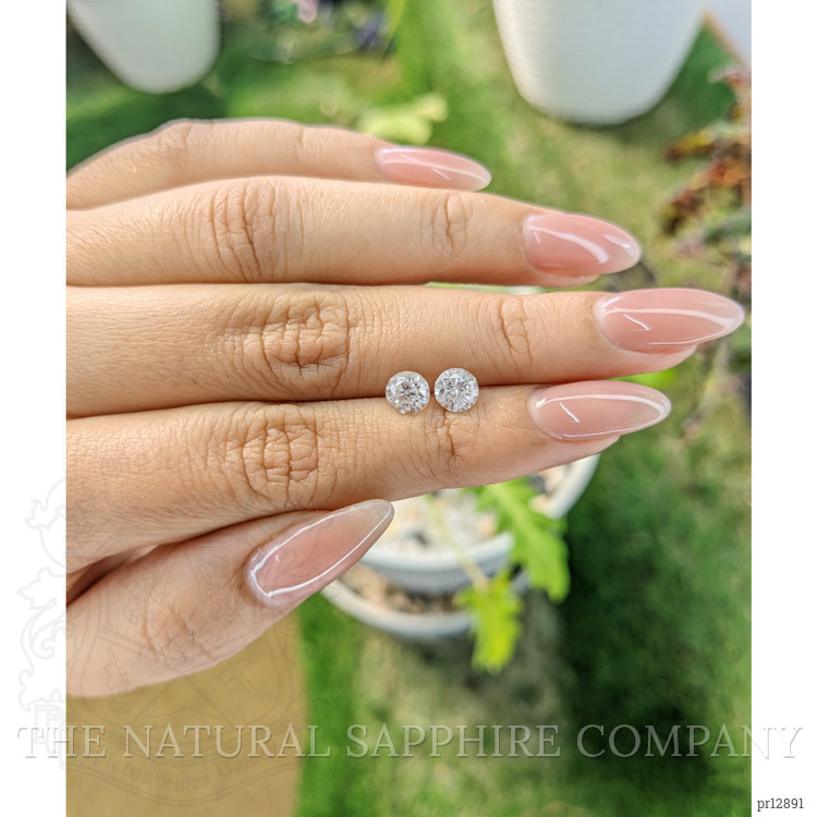 2.16 Ct.Tw. Zircon Pair from Ceylon (Sri Lanka)