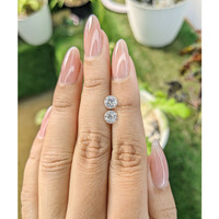 2.16&nbsp;Ct.Tw.Total Carat Weight Zircon Pair from Ceylon (Sri Lanka) Life Style