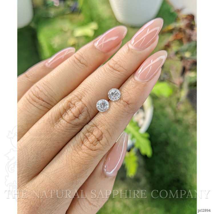 2.16 Ct.Tw. Zircon Pair from Ceylon (Sri Lanka)