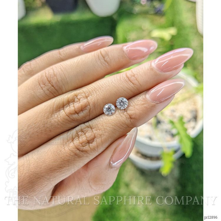 1.63 Ct.Tw. Zircon Pair from Ceylon (Sri Lanka)