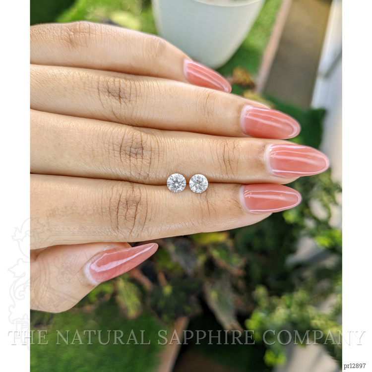 1.53 Ct.Tw. Zircon Pair from Ceylon (Sri Lanka)