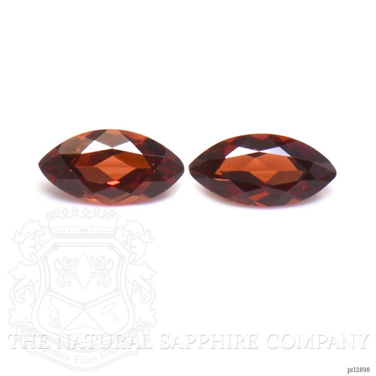 1.77 Ct.Tw. Garnet Pair from Ceylon (Sri Lanka)