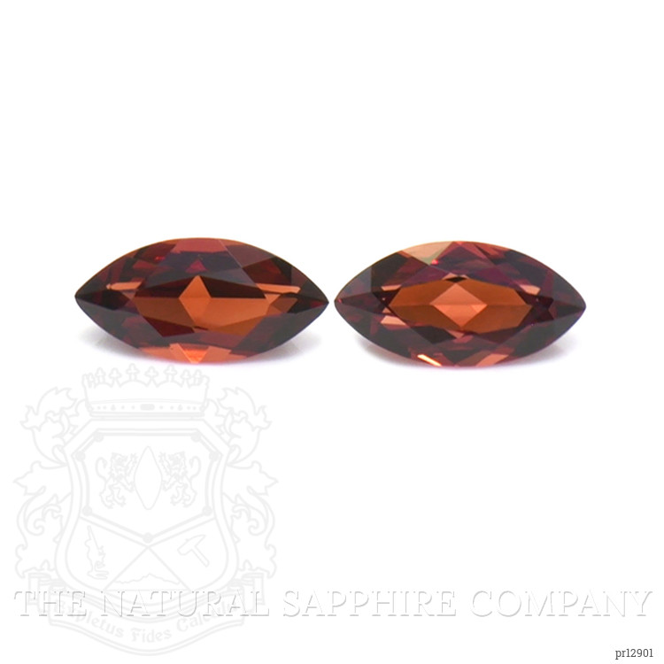2.65 Ct.Tw. Garnet Pair from Ceylon (Sri Lanka)