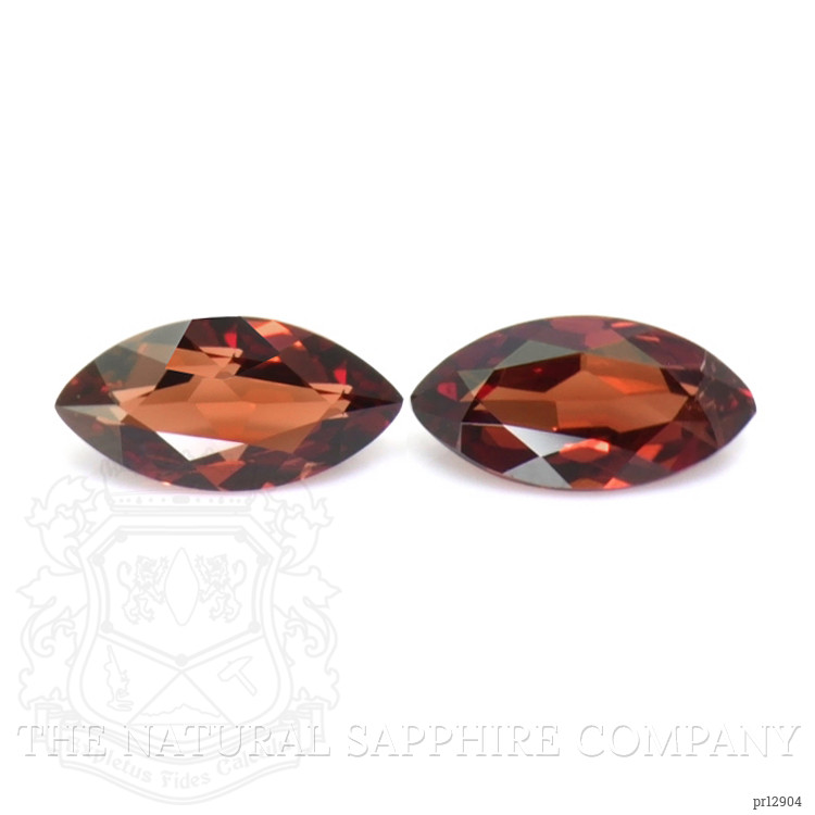 1.67 Ct.Tw. Garnet Pair from Ceylon (Sri Lanka)