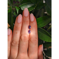 1.64 Ct.Tw.Total Carat Weight Alexandrite Pair from Brazil Life Style