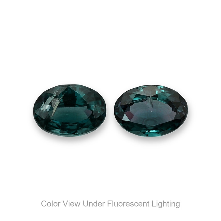 2.04 Ct.Tw. Alexandrite Pair from Brazil