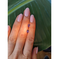 1.18 Ct.Tw.Total Carat Weight Alexandrite Pair from Brazil Life Style