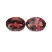 1.98 Ct.Tw. Oval Garnet Pair