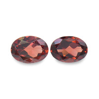 1.73 Ct.Tw. Oval Garnet Pair