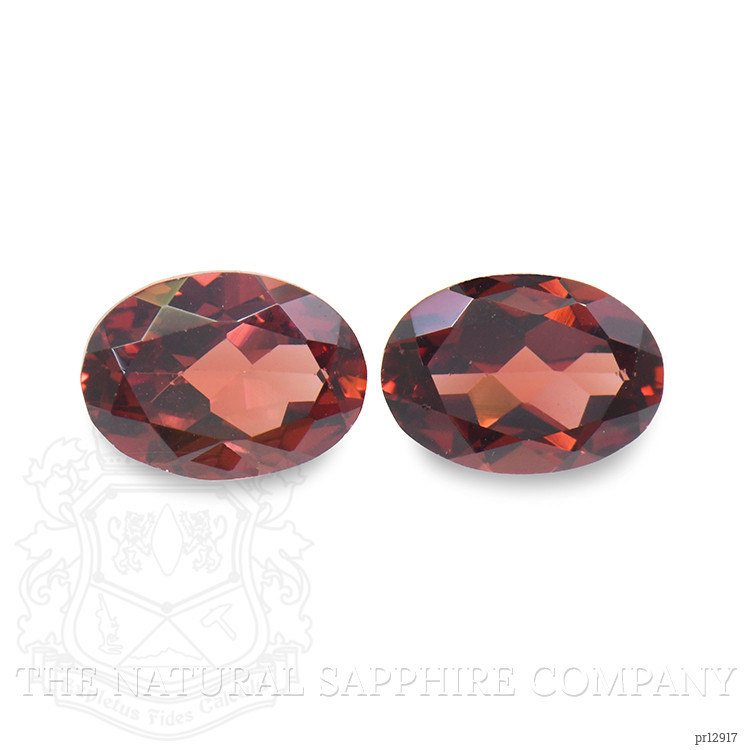 1.73 Ct.Tw. Garnet Pair from Ceylon (Sri Lanka)