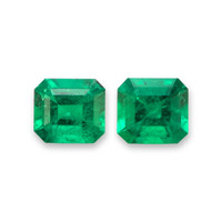 2.09&nbsp;Ct.Tw.Total Carat Weight Emerald Pair from Colombia Video