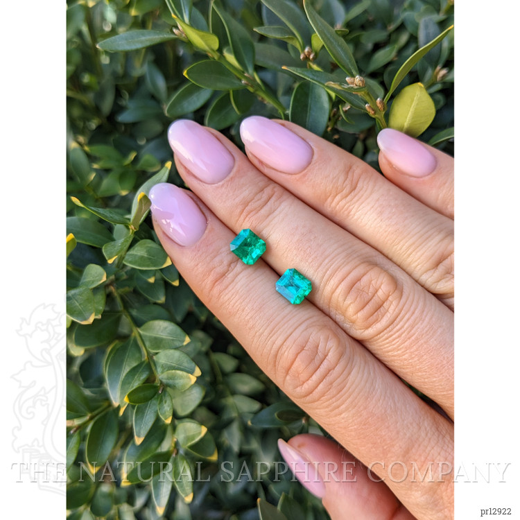 2.09 Ct.Tw. Emerald Pair from Colombia