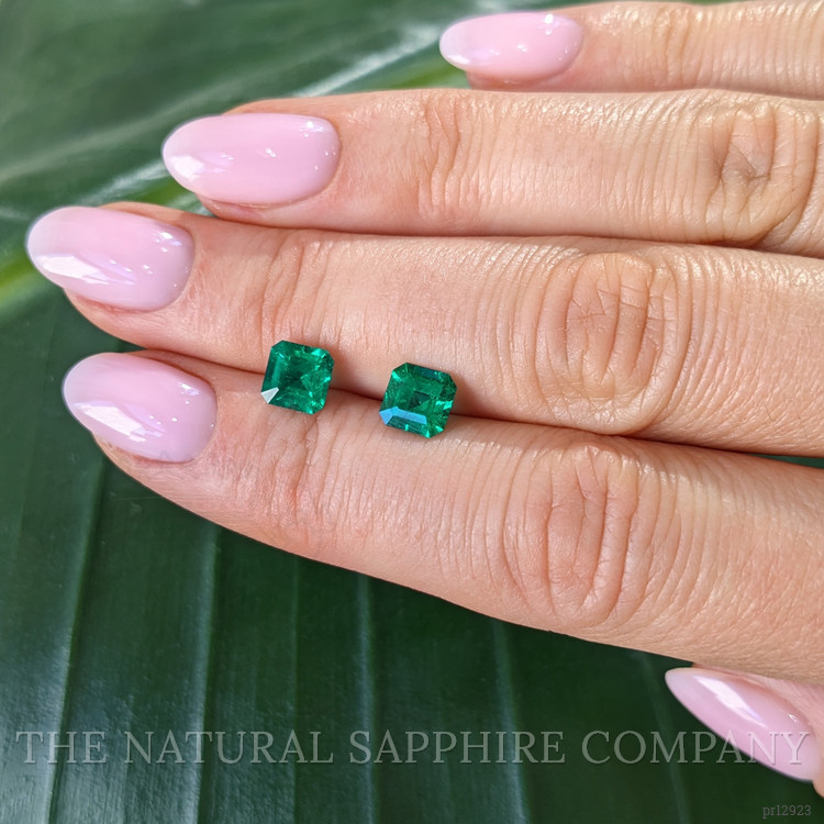 1.68 Ct.Tw. Emerald Pair from Colombia