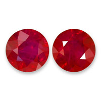 1.90&nbsp;Ct.Tw.Total Carat Weight Ruby Pair from Mozambique Video