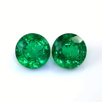 5.31&nbsp;Ct.Tw.Total Carat Weight Emerald Pair from Zambia Video