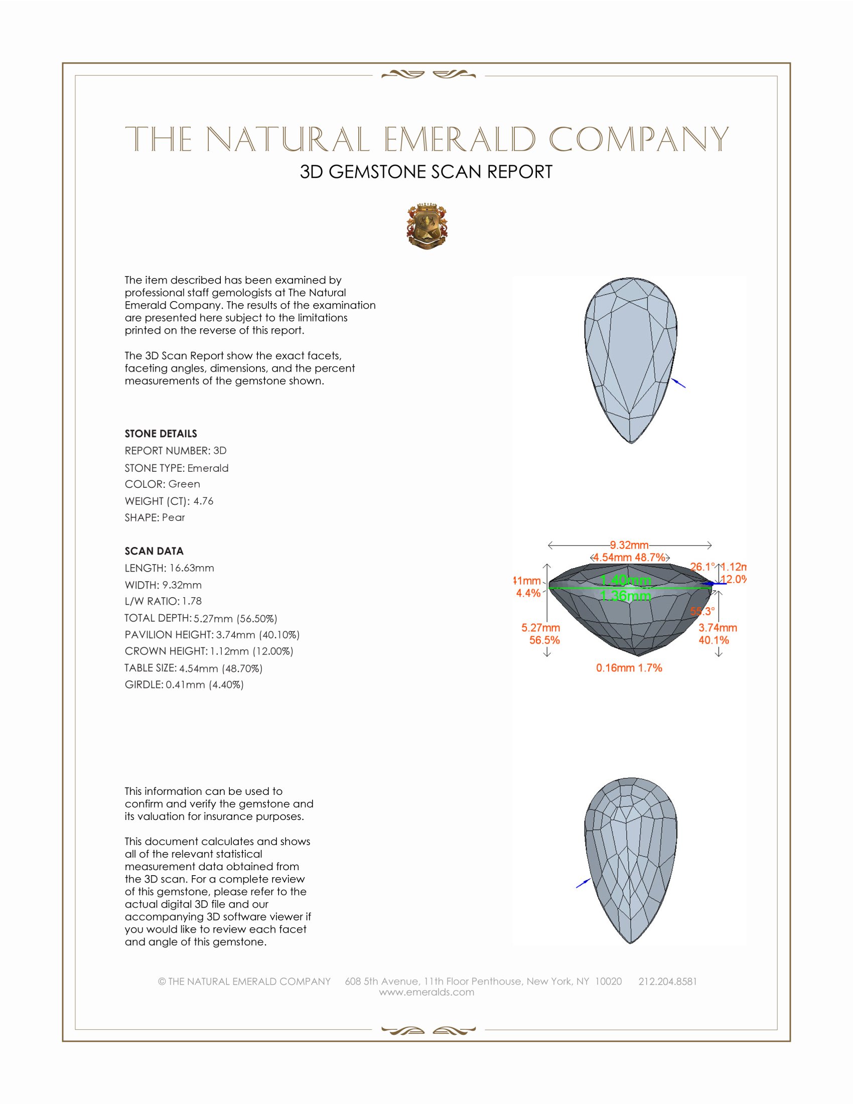 10.27 Ct.Tw. Emerald Pair from Colombia