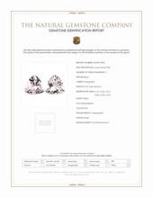 0.81 Ct.Tw.Total Carat Weight Pink Morganite Pair from Brazil Scan Report