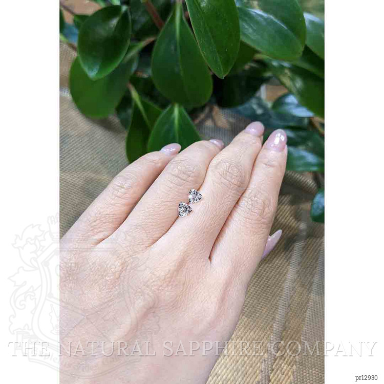 0.81 Ct.Tw. Morganite Pair from Brazil