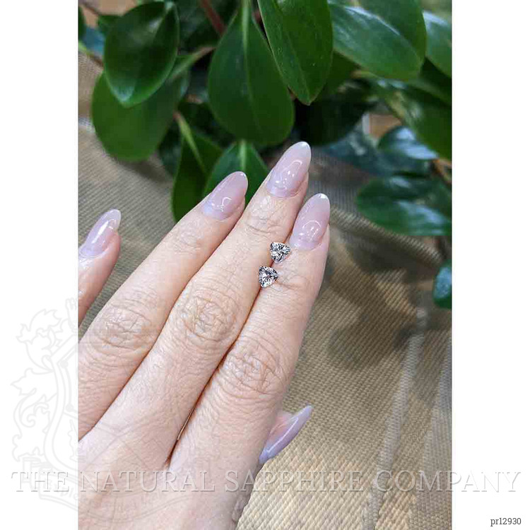 0.81 Ct.Tw. Morganite Pair from Brazil