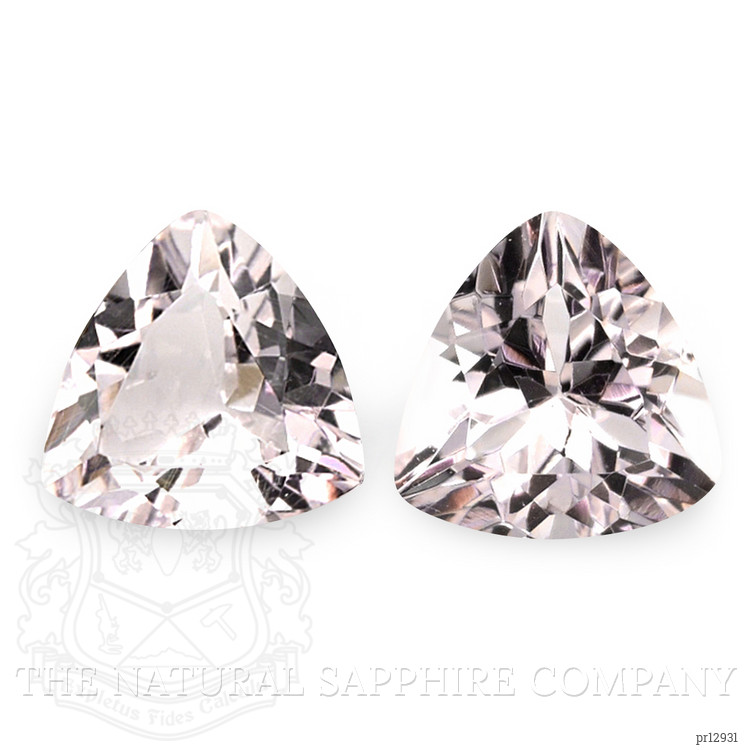 0.81 Ct.Tw. Morganite Pair from Brazil